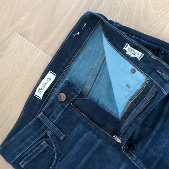 Madewell 10" High Rise Skinny Jeans - Picture 3 of 4